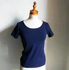 ISSEY MIYAKE イッセイミヤケ カットソー トップス 濃紺 ネイビーのサムネイル