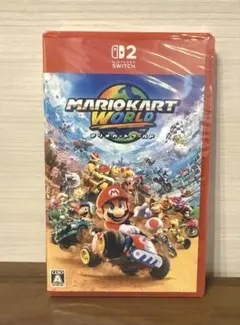 【新品未開封】マリオカート ワールド Switch2 用ソフト（パッケージ版）