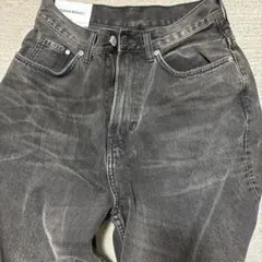 H&M SUPER BAGGY ダークグレー デニム