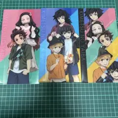 鬼滅の刃 ローソン チケットホルダー 3枚 冨岡義勇 我妻善逸