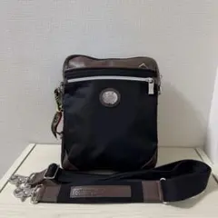 【新品同様】Orobianco オロビアンコ ショルダーバッグ ブラック　黒