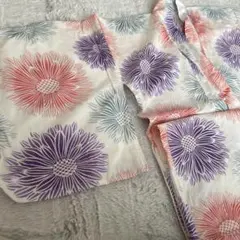 花柄 浴衣単品