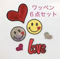最終お値下げ❣️スプリングセール❣️お値下げ❣️ワッペン６点セット