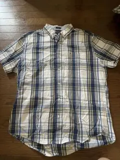 TOMMY HILFIGER 半袖シャツ Lサイズ チェック柄