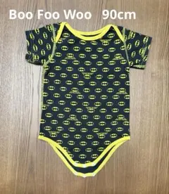Boo Foo Woo ブーフーウー　バットマン　半袖ロンパース　90cm