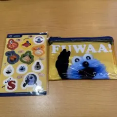 パペットスンスン　スシロー　クリアポーチ