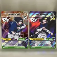 NARUTO Mythos TCG うちはサスケ 2枚セット - メルカリ