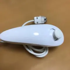 【匿名　送料無料】419-86家庭用ゲーム機　任天堂Wiiヌンチャクホワイト