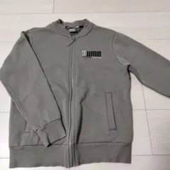 PUMA フルジップジャケット グレー
