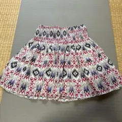 幾何学模様 フレアスカート 赤 紫⭐︎ラブガールズマーケットのサムネイル