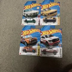 Hot Wheels ミニカー 4台セットのサムネイル