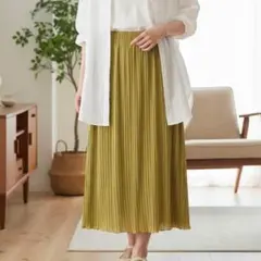 クラシカルエルフ　きらり揺らめく　メロープリーツタイトロングスカート　5901