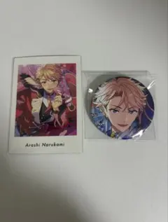 あんスタ 鳴上嵐 ぱしゃっつ 缶バッジ