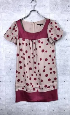 prideglide プライドグライド 半袖ブラウス ドット柄 38サイズのサムネイル