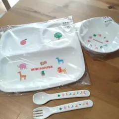 ミキハウス ベビー用食器 BPAフリー　セット