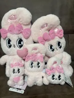 エスターバニー　ぬいぐるみ&パスケース　5点セット