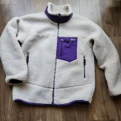 patagonia レトロX Kids XLサイズ　パープル