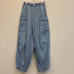ピンクラテ カーゴパンツ　M/150