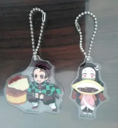 鬼滅の刃　キーホルダー　炭治郎　禰豆子