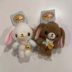 サンリオ シュガーバニーズ マスコットホルダー ビスケット くろうさ