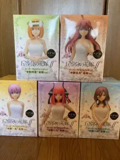 【最終値下げ】五等分の花嫁　SPMフィギュア　花嫁ver コンプセット