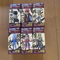 ワンピース ワールドコレクタブルフィギュア最悪の世代　未開封品6体 ＋おまけ3体 2025年最新】ワンピース ワールドコレクタブルフィギュア-最悪の