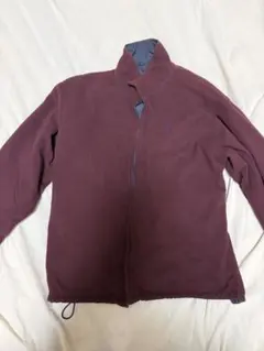 フレッドペリー フリースジャケット バーガンディ