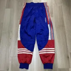 old adidas アディダス ナイロン ジョガーパンツ 激レア