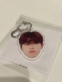 Treasure ジョンウ カプセルトイ 顔アクキー 怒