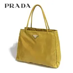 【美品】PRADA テスート ナイロン ハンドバッグ 三角ロゴ イタリア製