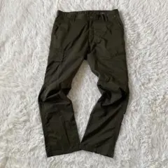 ワークマン フィールドコア エアロストレッチカーゴパンツ LLカーキ