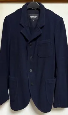 CDG HOMME DEUX ネイビー テーラードジャケット XS
