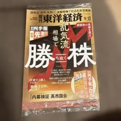 週刊東洋経済 2026年9/12号 乱気流相場で勝ち抜く株