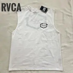 新品未使用 RVCA HAWAII ノースリーブ タンクトップ ホワイト XLのサムネイル