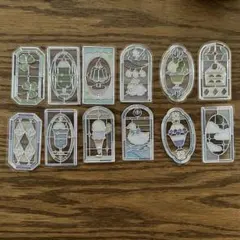 グラスパーラーステッカー　12枚おすそ分け　クーリア