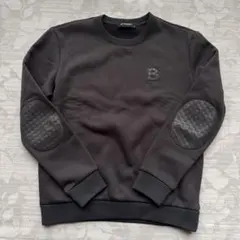 【美品】PSENY Bロゴ エルボーパッチ スウェット 裏起毛 M グレーのサムネイル