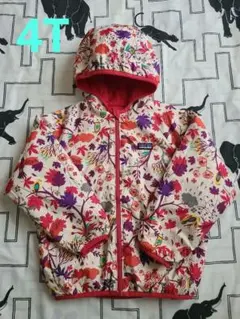 パタゴニア パフボール リバーシブ ル 総柄ジャケット 4T