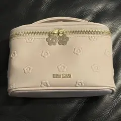 MARY QUANT マリークワント シンプルエンボスデイジーバニティ ポーチ