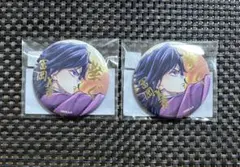 鬼滅の刃 繋ぐ WEBSHOPくじ E賞 箔押し 缶バッジ 冨岡義勇 57mm