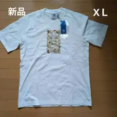 新品 XＬ アディダス Tシャツ 半袖 adidas メンズ カモ