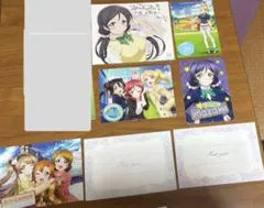 ラブライブ μ's 予約購入特典 特製メッセージカード 東條希 絢瀬絵里