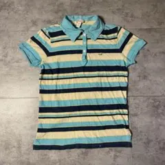 HOLLISTER ポロシャツ ボーダー Mサイズのサムネイル