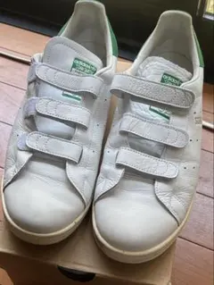 adidas Stan Smith ホワイト/グリーン ベルクロ