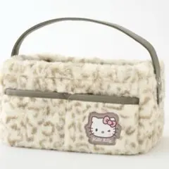 サンリオ♥️キティ⋈ *。♥️ヒョウ柄　ファー　収納ケース　新品未使用　しまむら