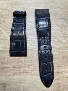 セイコー CREDOR 18mm クロコダイル本革 竹符 時計ベルト【良品