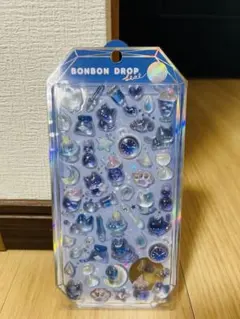 正規品BONBON DROP シール　オリジナル　よるねこ
