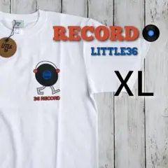 【新品】 XL レコードTシャツ RECORD ユニセックス