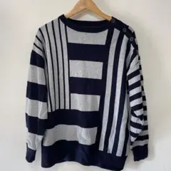 NIKO AND... ストライプニットセーター サイズ3