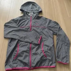 PUMA 千鳥格子柄 フーデッドジャケット Mサイズのサムネイル