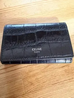 CELINE PARIS クロコ型押し キーケースのサムネイル